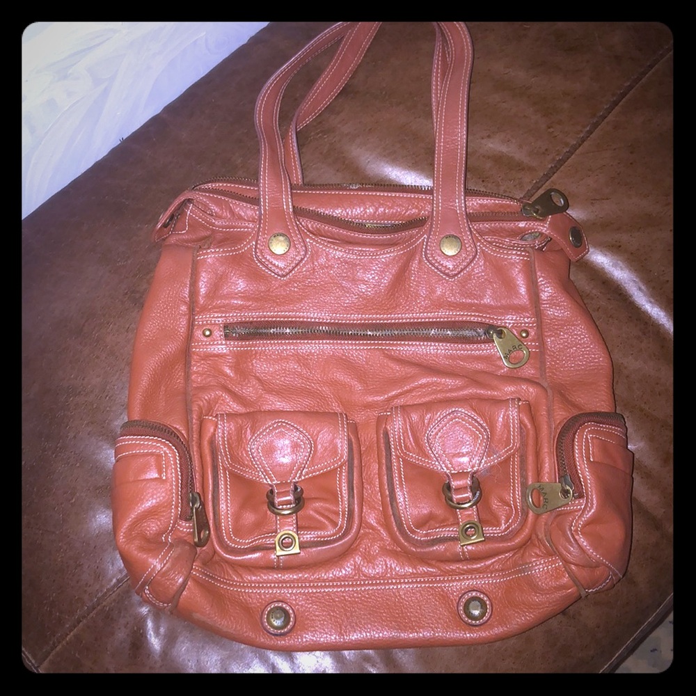 Marc Jacobs brown leather bag